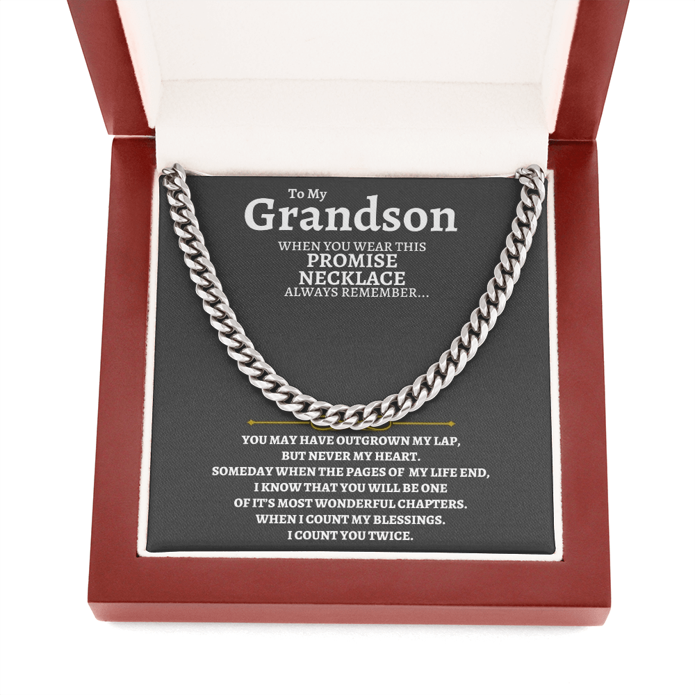 Jewelry To My Grandson - Beautiful Gift Set - SS75