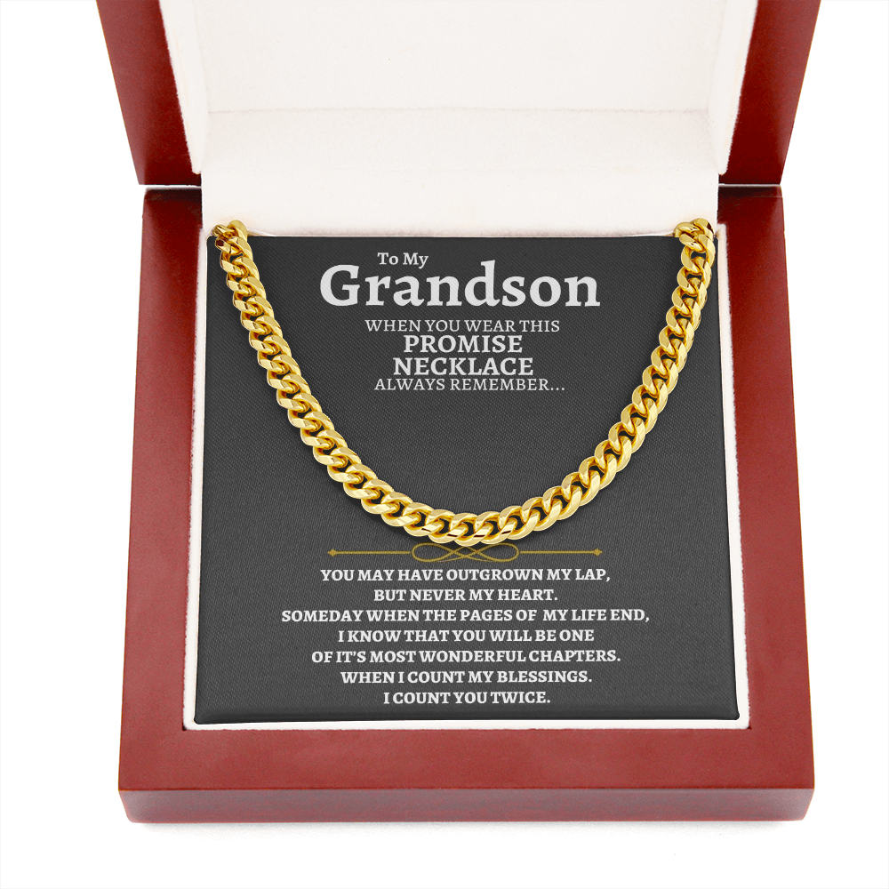 Jewelry To My Grandson - Beautiful Gift Set - SS75