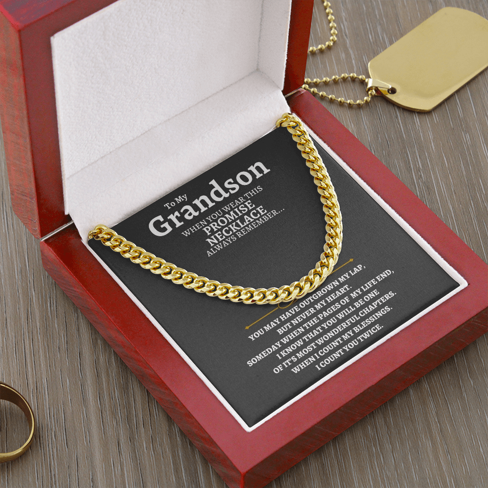 Jewelry To My Grandson - Beautiful Gift Set - SS75