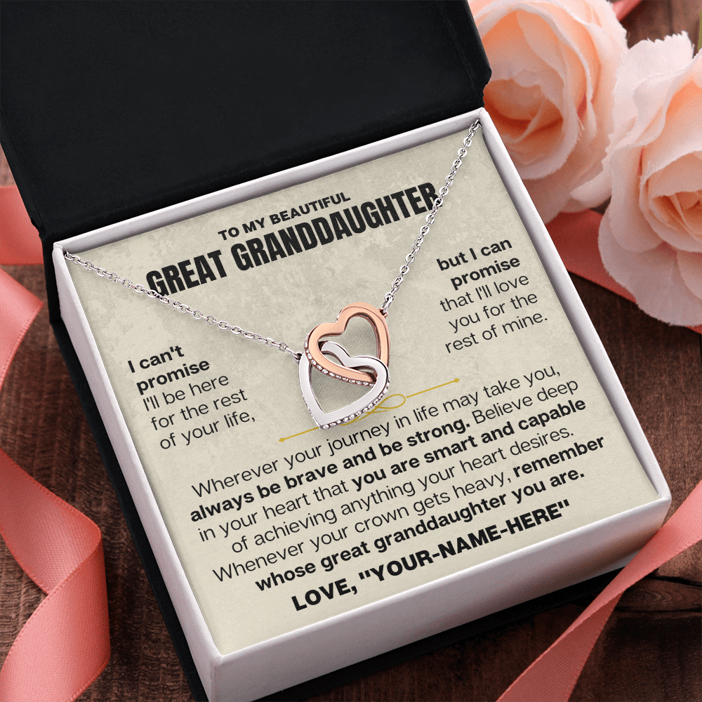 Jewelry ❤️ To My Great Granddaughter - Beautiful Gift Set - SS117V8