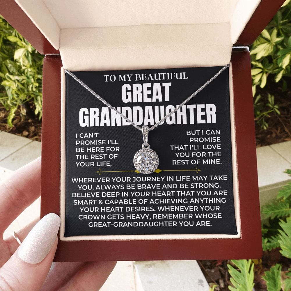 Jewelry To My Great Granddaughter - Rest Of Mine - Beautiful Gift Set - SS117-23C