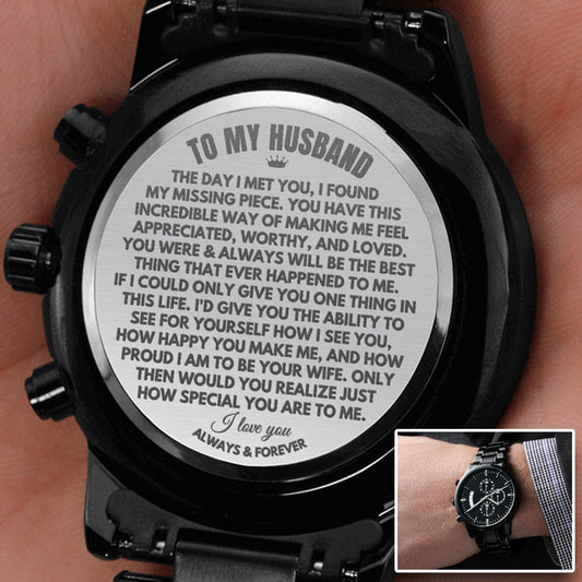 Jewelry To My Husband - Engraved Premium Watch - SS216
