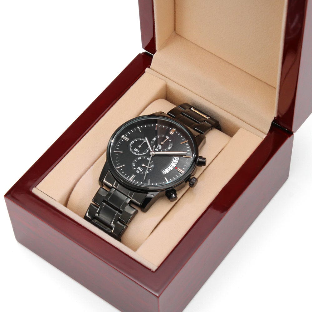 Jewelry To My Husband - Luxury Engraved Watch - SS07