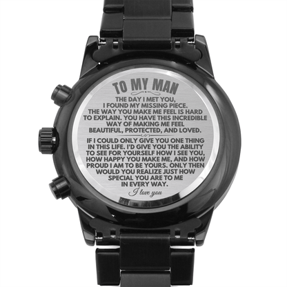 Jewelry To My Man - Engraved Premium Watch - SS163