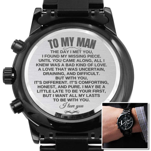 Jewelry To My Man - Luxury Engraved Watch - SS18