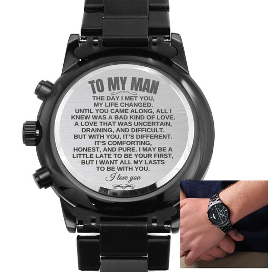 Jewelry To My Man - Luxury Engraved Watch - SS20
