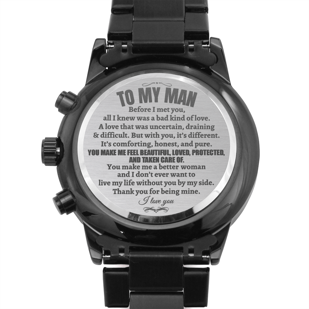 Jewelry To My Man - Luxury Engraved Watch - SS26