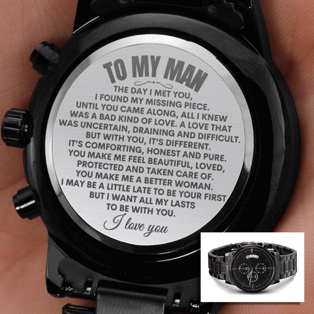 Jewelry To My Man - Luxury Engraved Watch - SS44