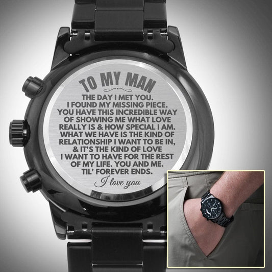Jewelry To My Man - Luxury Engraved Watch - SS65v2
