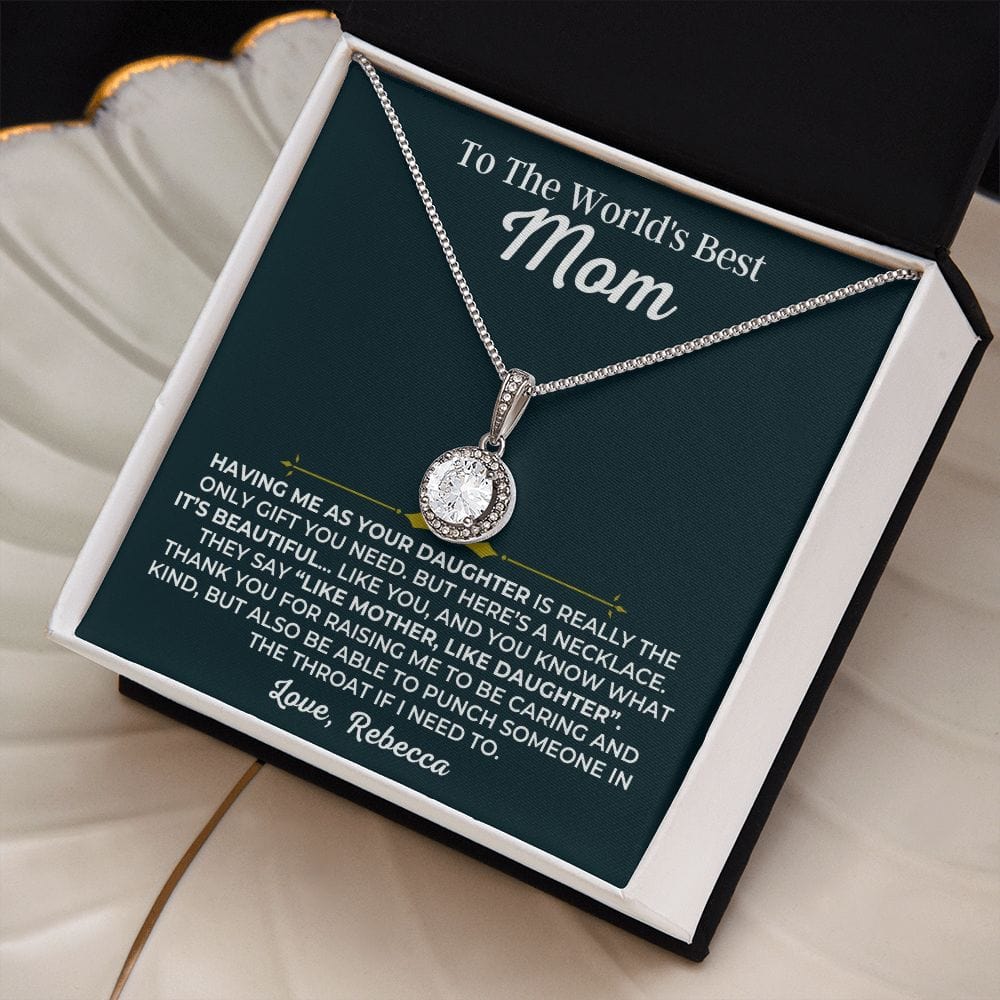 Jewelry To My Mom - From Daughter - Beautiful Gift Set - SS431