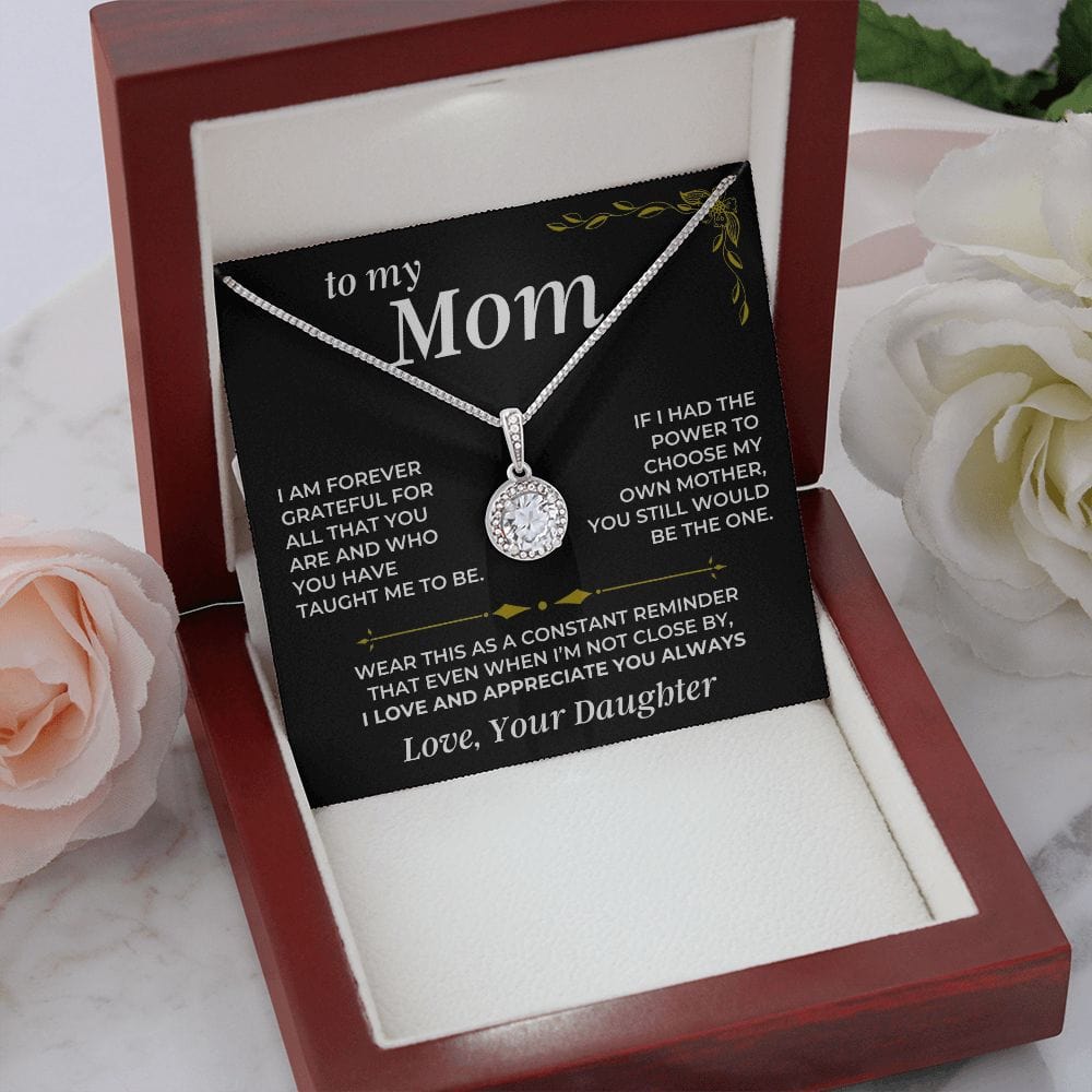 Jewelry To My Mom - Personalized Sign-Off - Beautiful Gift Set - SS420