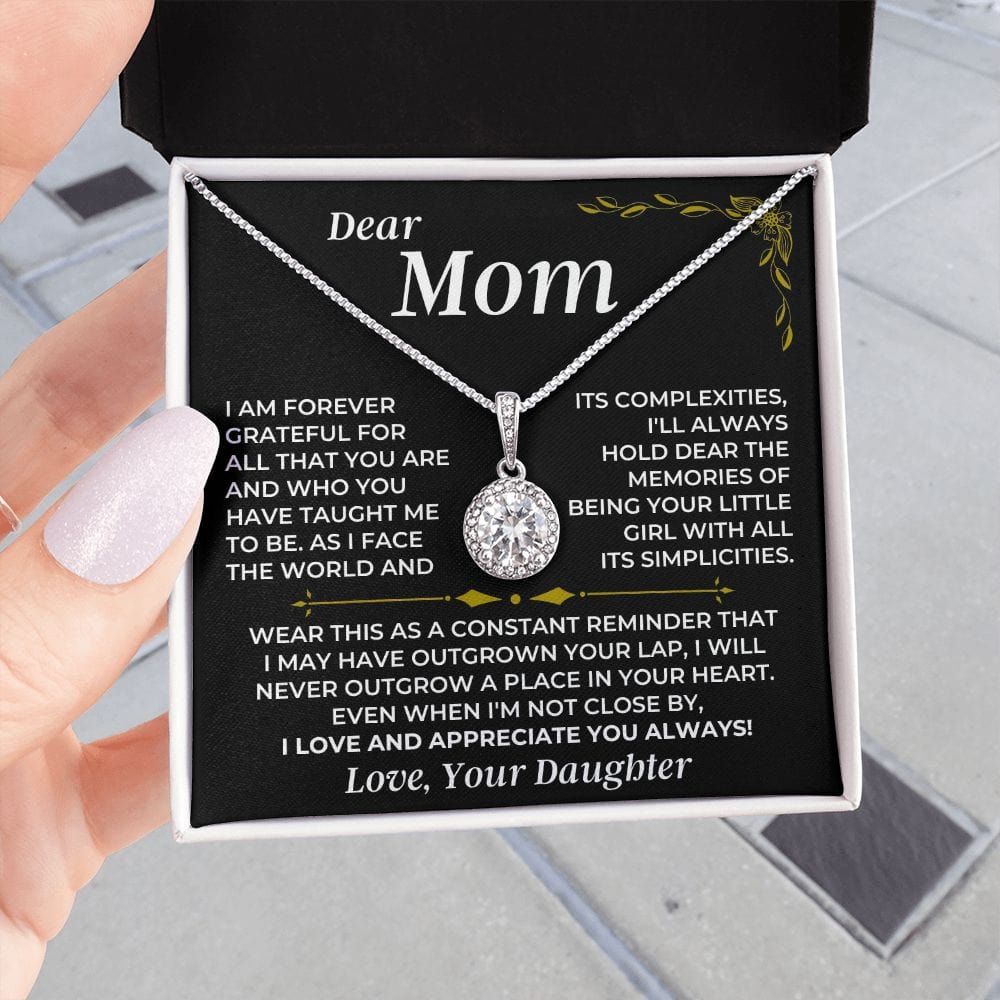 Jewelry To My Mom - Personalized Sign-Off - Beautiful Gift Set - SS421