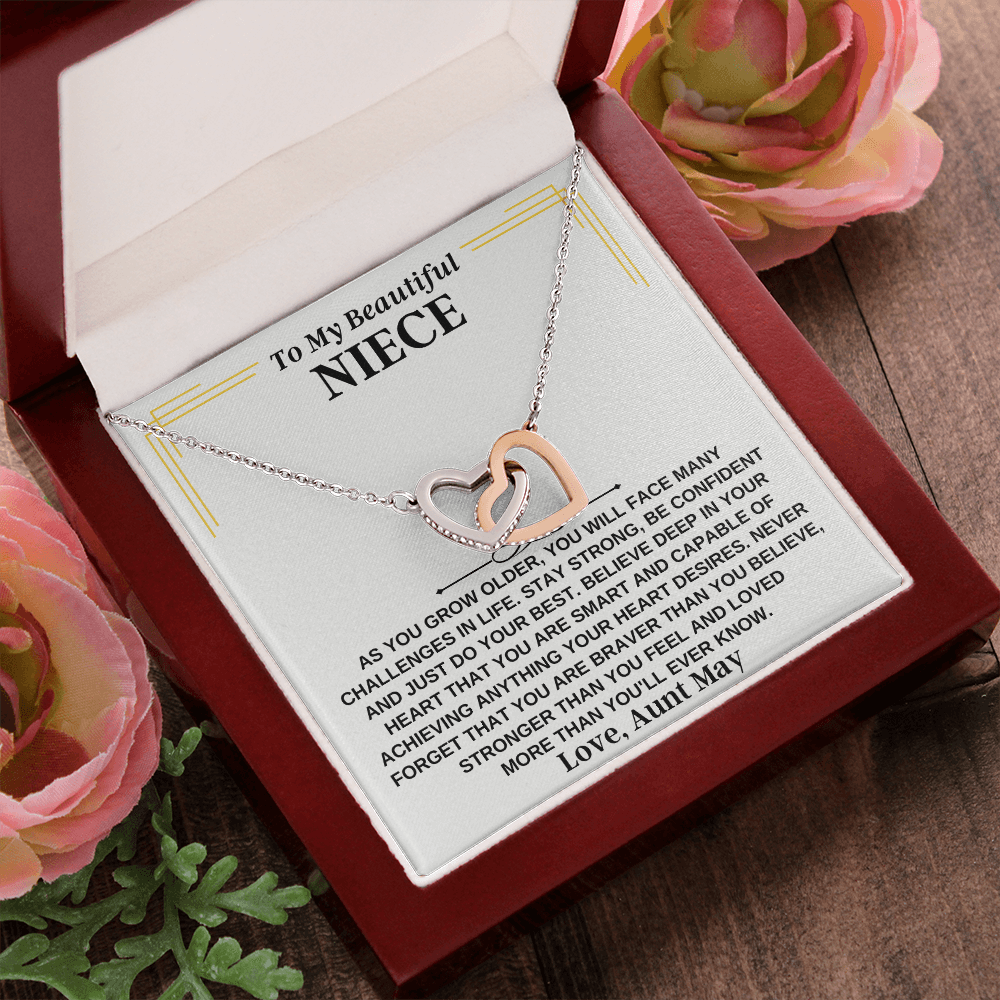 Jewelry To My Niece - Personalized Beautiful Gift Set - SS266