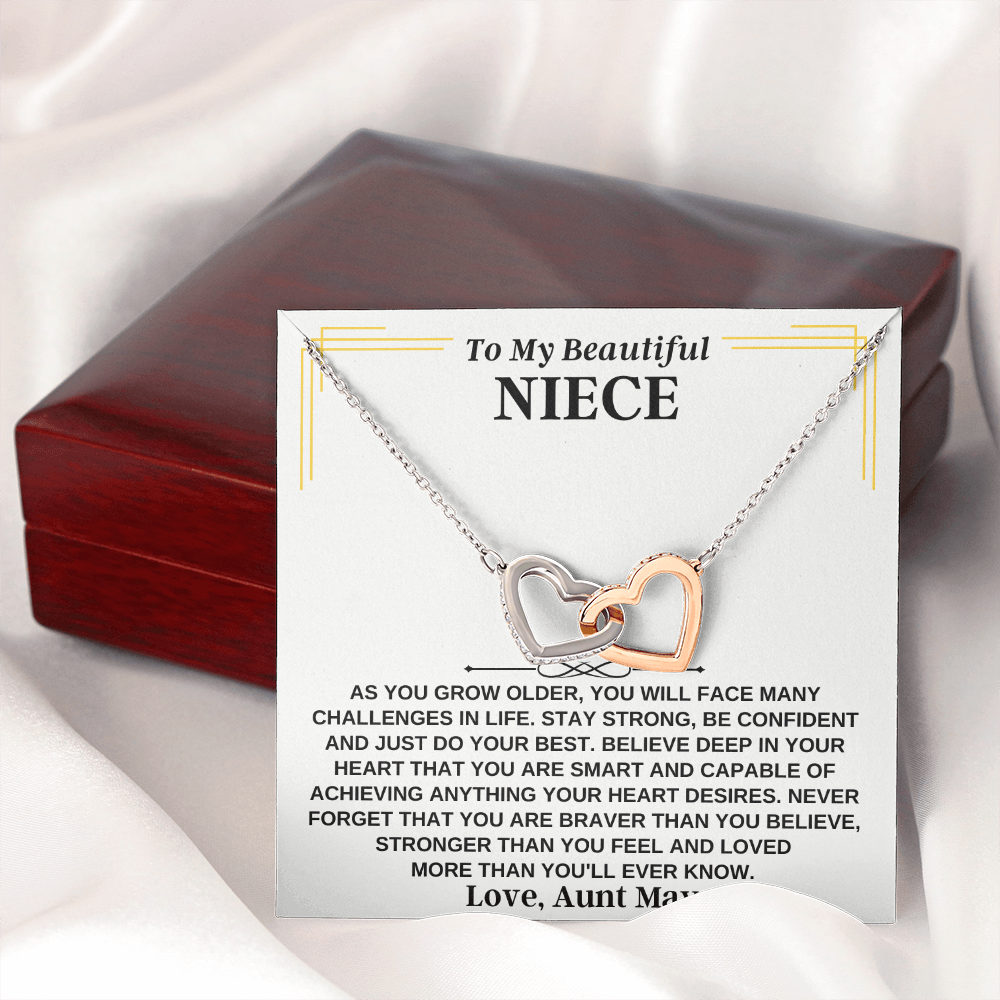 Jewelry To My Niece - Personalized Beautiful Gift Set - SS266