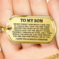 Jewelry To My Son - Beautiful Love Tag - SS297