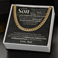 Jewelry To My Son - Dad - Never Forget Your Way Back Home - Gift Set - SS328D