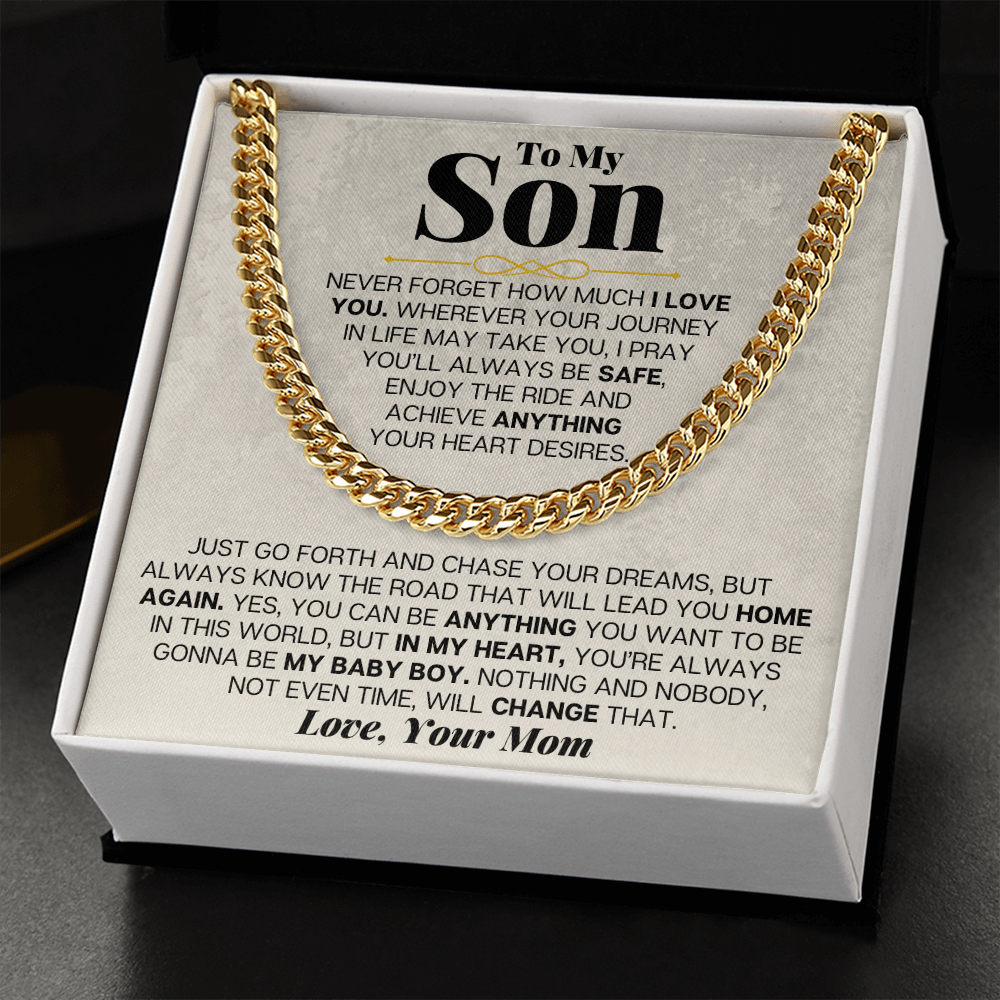 Jewelry To My Son - Special Gift Set - From Mom - SS224S