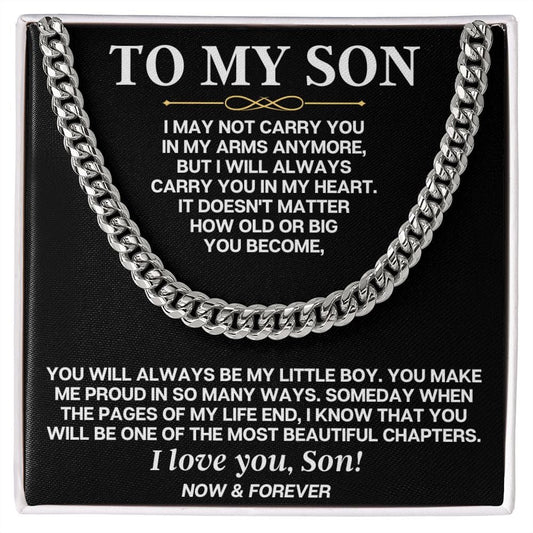 Jewelry To My Son - You Make Me Proud - Gift Set - SS270