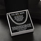 Jewelry To My Son - You Make Me Proud - Gift Set - SS270