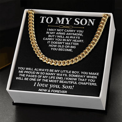 Jewelry To My Son - You Make Me Proud - Gift Set - SS270