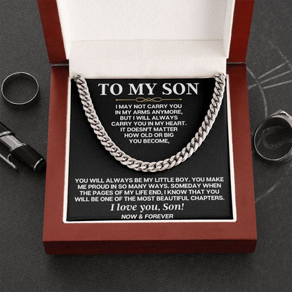 Jewelry To My Son - You Make Me Proud - Gift Set - SS270
