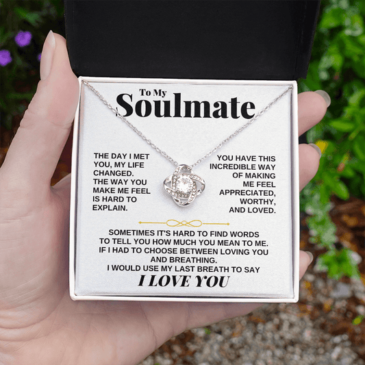 Jewelry To My Soulmate - Beautiful Gift Set - SS238