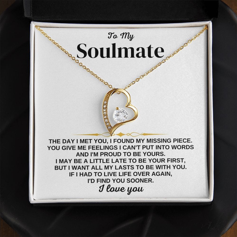 ⑪TWICE/FORMURA OF LOVE！ To My Soulmate - Find You Sooner - Necklace Gift Set - SS349