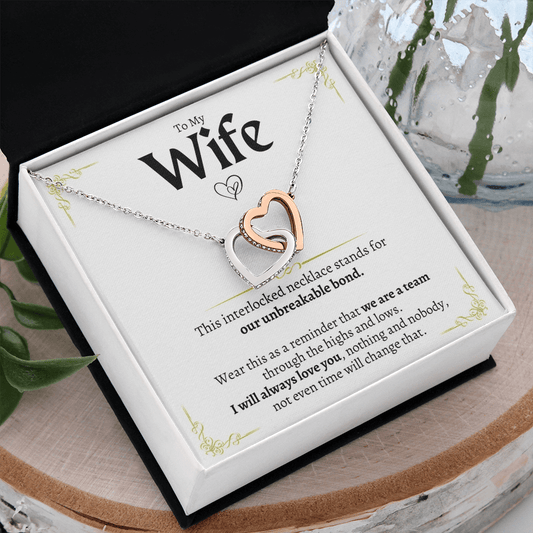 Jewelry To My Wife - Love Knot Gift Set - SS101