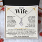 Jewelry To My Wife - Love Knot Gift Set - SS280