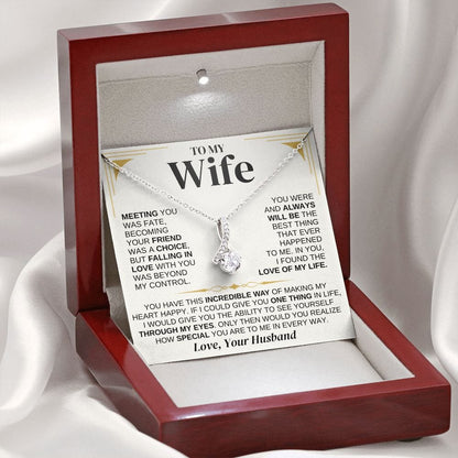 Jewelry To My Wife - Love Knot Gift Set - SS280